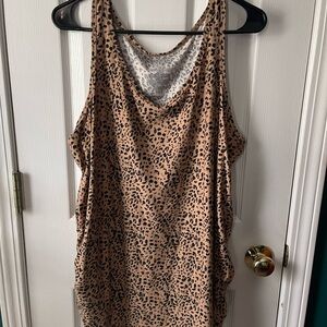 Leopard Print Maternity Tank